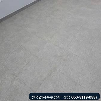 건식난방 공사 후 마감까지 끝난 방